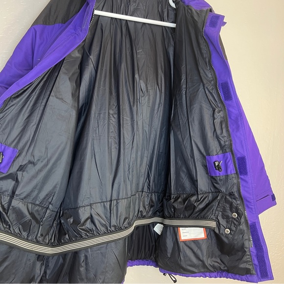 ✖️SOLD✖️•HELLY HANSEN• Purple/Black Parka Winter Coat Unisex - Picture 12 of 15
